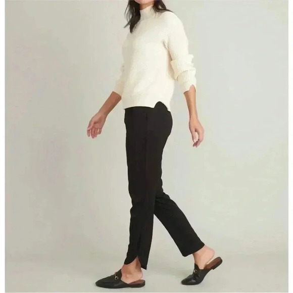 Marine Layer Allison Pants Lightweight in Black Sz XS - Picture 7 of 15